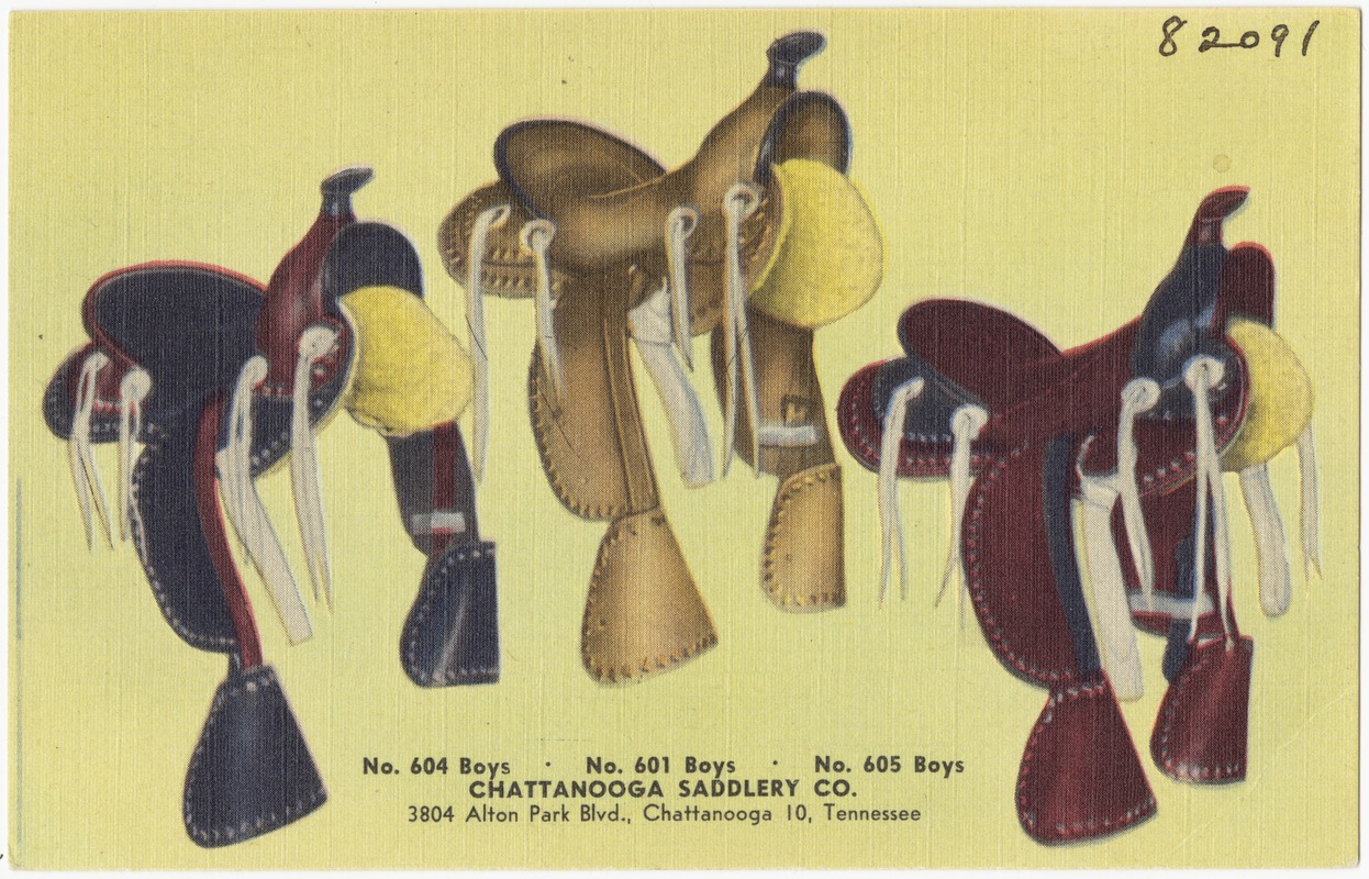 Chattanooga Saddlery Co., 3804 Alton Park Blv., Chattanooga 10, Tennessee