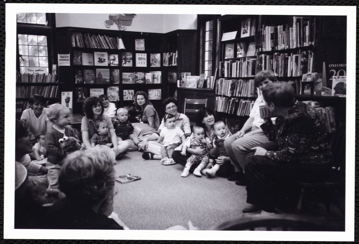 Newton Free Library, Newton, MA. Communications & Programs Office. Branch story hour