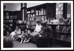 Newton Free Library, Newton, MA. Communications & Programs Office. Branch story hour
