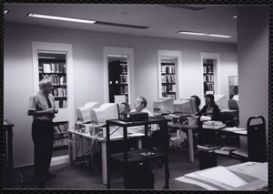 Newton Free Library, Newton, MA. Communications & Programs Office. Computer classes