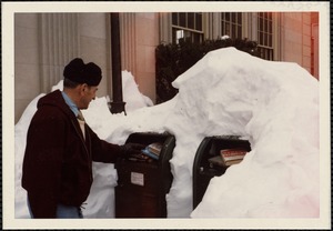 Blizzard of 1978. Newton Free Library