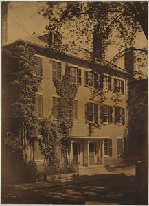 House of Nathaniel Ingersoll Bowditch - Otis Place, off Summer Street