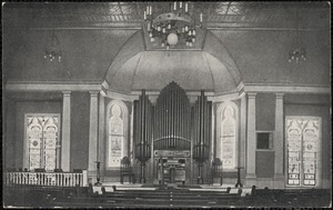 Estey pipe organ Pilgrim Congregational Church, Fall River, Mass.