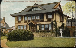 Japanese House, Highland Ave., Fall River, Mass.