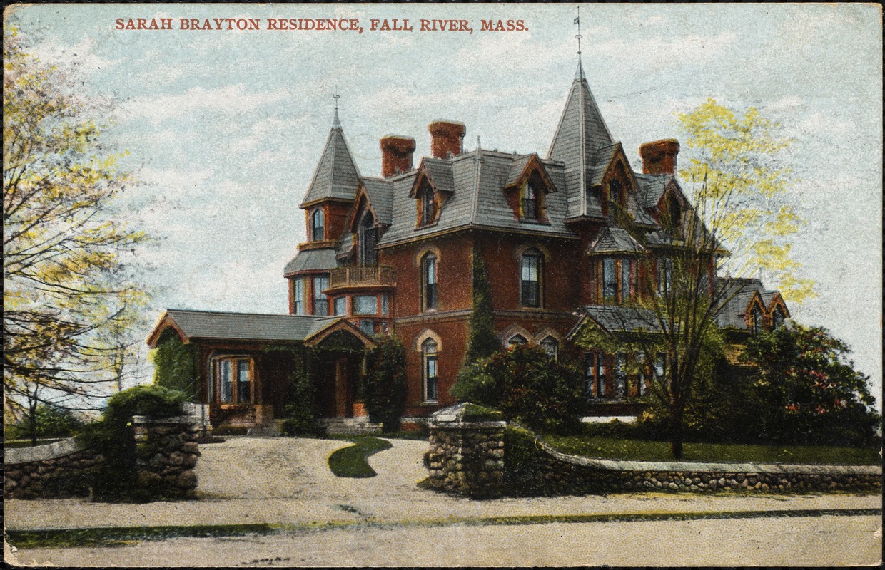 Sarah Brayton residence, Fall River, Mass.