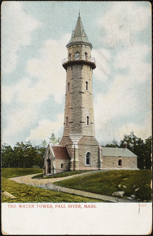The water tower, Fall River, Mass.