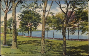 View of reservation, Fall River, Mass.