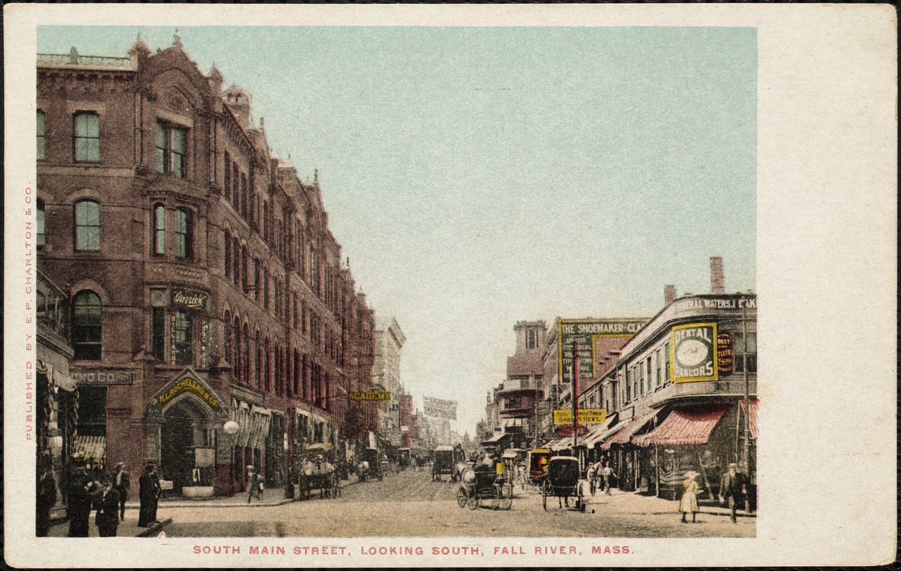 South Main Street, looking south, Fall River, Mass.