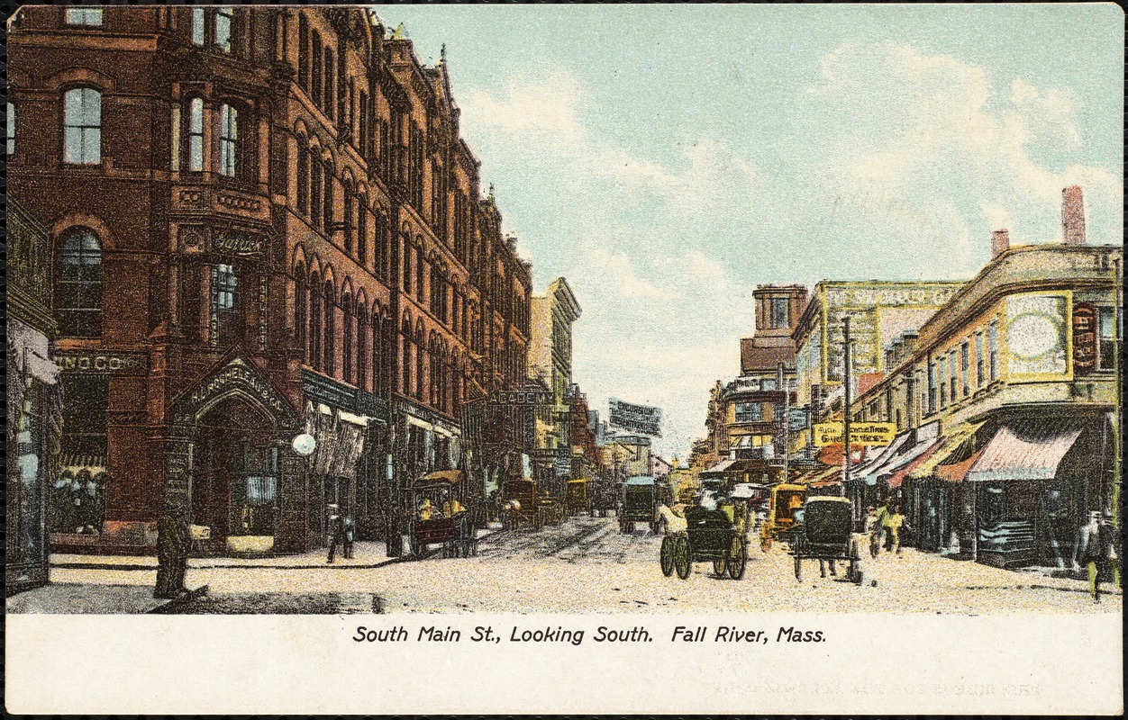 South Main St., looking south. Fall River, Mass.