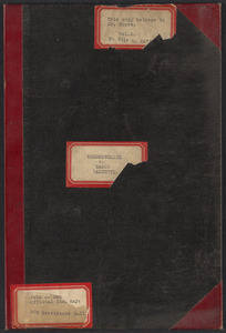 Sacco-Vanzetti Case Records, 1920-1928. Transcripts. Trial Transcripts, Volume 6, (Stenographic records), 1921. Box 32, Folder 1, Harvard Law School Library, Historical & Special Collections