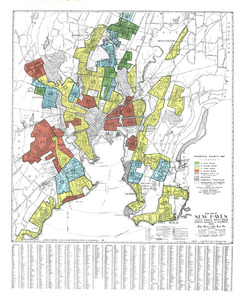 Residential security map of New Haven, East Haven, West Haven, North Haven and Hamden, Conn.