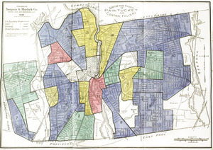 Residential security map of Pawtucket and Central Falls, R.I.