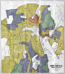 Residential security map of Providence, R.I.