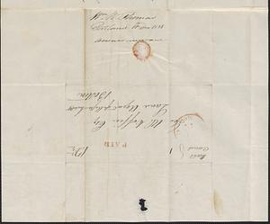 William W. Thomas to George Coffin, 11 December 1838