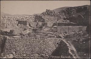 Mycenae, Greece, the walls