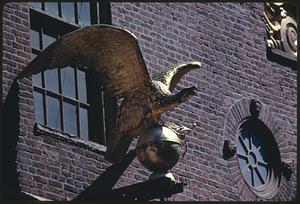 Eagle statue, Old State House, Boston