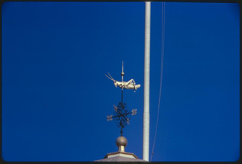 Grasshopper weathervane, Faneuil Hall, Boston