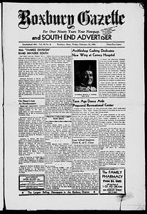 Roxbury Gazette and South End Advertiser, February 10, 1956