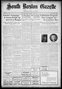 South Boston Gazette, March 05, 1938