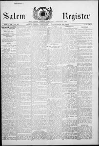 Salem Register and Essex County Mercury