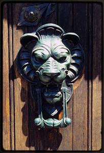 Boston: Entrance to Somerset Club Beacon Hill, 1984