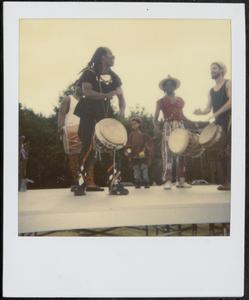 Drumming performance
