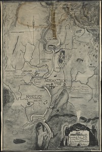 Map of Norwattuck, Hadley
