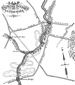 Map of the Nashua