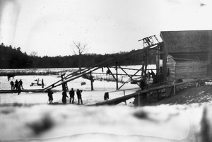 An icehouse on Fuller Pond