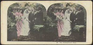 The bridegroom's kiss