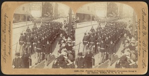 The funeral of President McKinley - procession going to the station, Buffalo, N.Y., U.S.A.