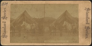 Officers tent, Camp Alger, VA