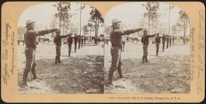 Saber drill - 6th U.S. Cavalry, Tampa, Fla., U.S.A.