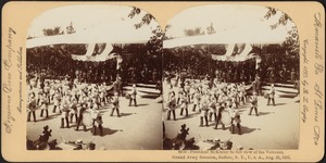 President McKinley in full view of the veterans, Grand Army Reunion, Buffalo, N.Y., U.S.A., Aug. 25, 1897