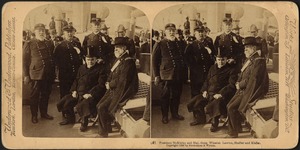 President McKinley and Maj.-Gens. Wheeler, Lawton, Shafter, and Kiefer