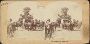 Army wagon train. Porto Rico