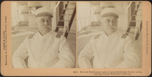 The last photograph made of Admiral George Dewey before leaving Asiatic waters for America