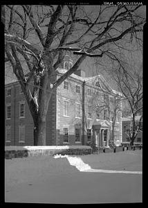 Marblehead, Lee Mansion, snow