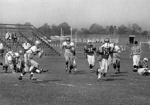 Football game, New Bedford Vocational vs Attleboro High School
