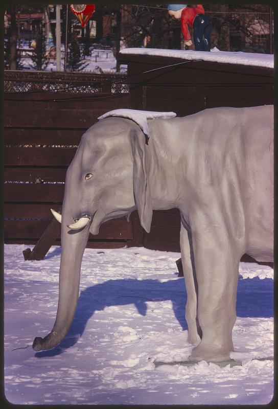 Elephant figure, Boston Common