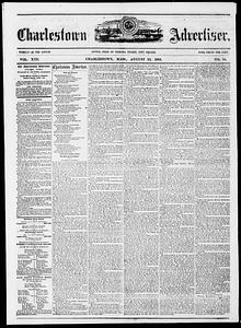 Charlestown Advertiser, August 22, 1863