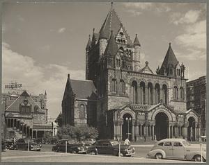 Boston, Trinity Church, exterior, façade, architect, H. H. Richardson, 1872-1877