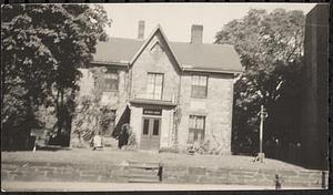 Warren House, Roxbury, built by Dr. John Warren, 1846