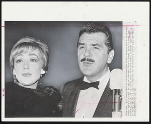 Comedian Killed - Comedian Ernie Kovacs was killed early today when his station wagon crashed into a power pole in West Los Angeles, Calif. He is shown here with his wife, actress Edie Adams, as they attended a movie premiere in Hollywood a month ago.