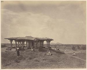 Temple in [illegible] Warangal Fort