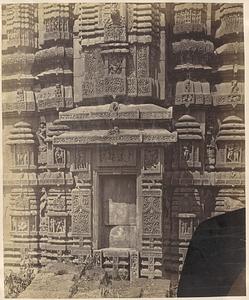 Carved wall, Brahmeswara Temple, Bubanaswar