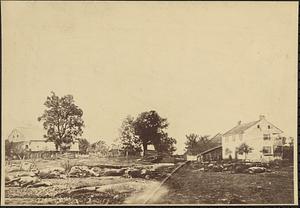 In Trossel's barnyard, Gettysburg