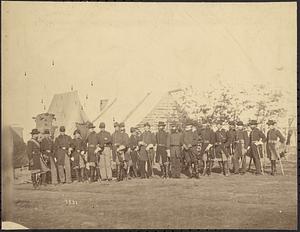 Officers of 61st New York Infantry