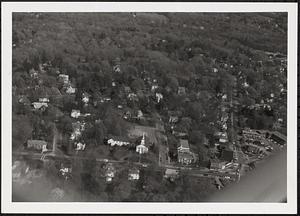 Aerial photograph of Sharon Town Center