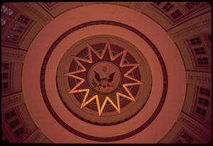Custom House ceiling interior State Street Boston